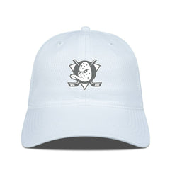 Anaheim Ducks Levelwear Matrix Slate & Snow Unstructured Adjustable Hat
