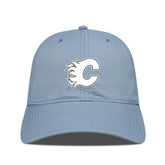 Calgary Flames Levelwear Matrix Slate & Snow Unstructured Adjustable Hat