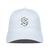 Seattle Kraken Levelwear Matrix Slate & Snow Unstructured Adjustable Hat