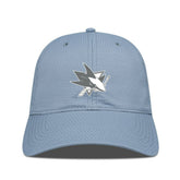San Jose Sharks Levelwear Matrix Slate & Snow Unstructured Adjustable Hat