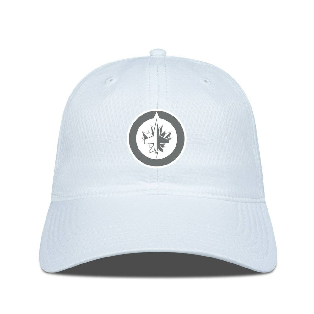 Winnipeg Jets Levelwear Matrix Slate & Snow Unstructured Adjustable Hat