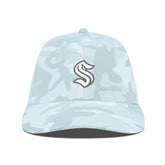 Seattle Kraken Levelwear Clash Slate & Snow Meshback Flex Hat