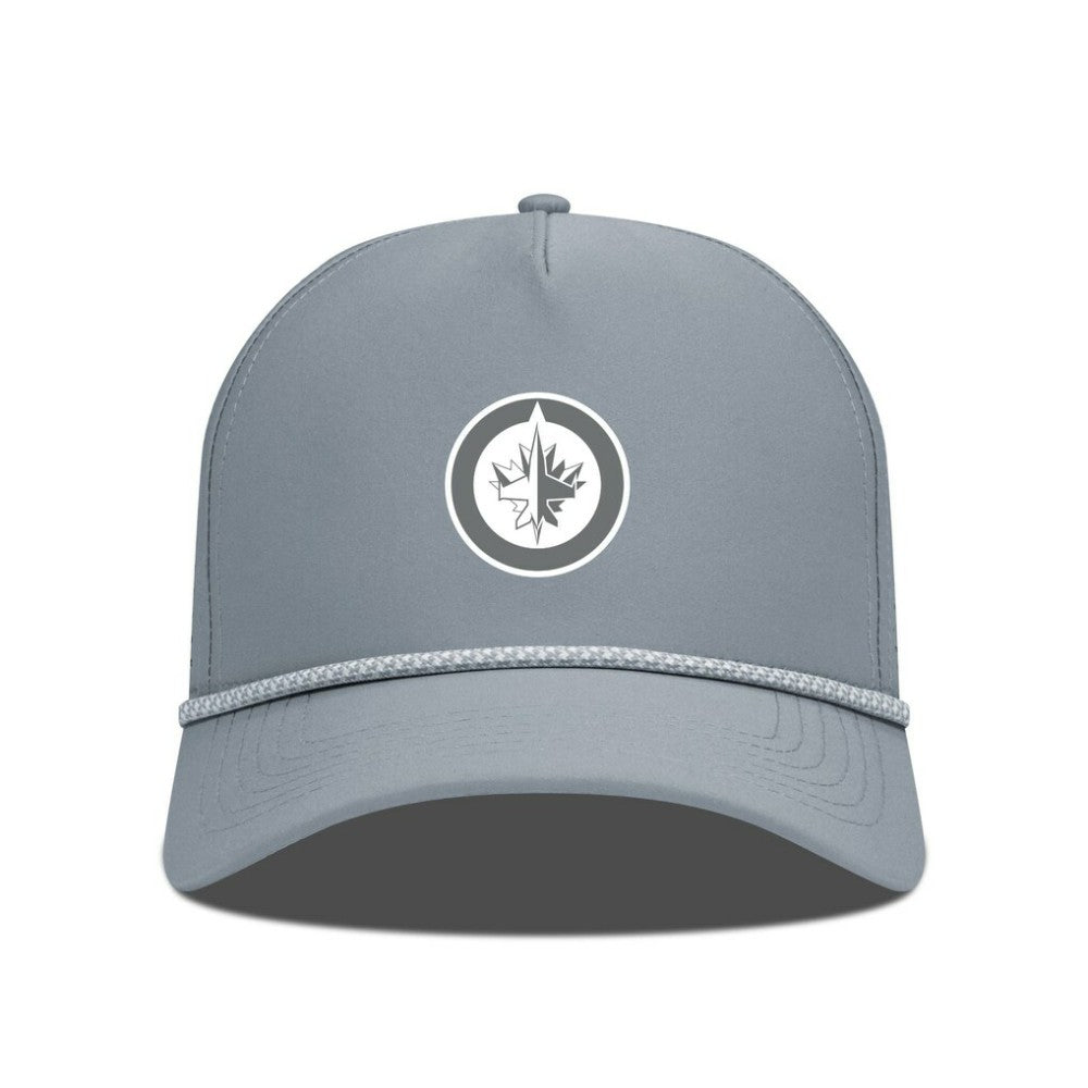 Winnipeg Jets Levelwear Gordon Slate & Snow Rope Adjustable Hat