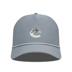 Vancouver Canucks Levelwear Gordon Slate & Snow Rope Adjustable Hat