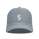 Seattle Kraken Levelwear Gordon Slate & Snow Rope Adjustable Hat