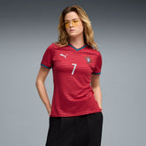 Cristiano Ronaldo Portugal National Team Women's 2026 Home Replica Jersey / Soccer Outlet