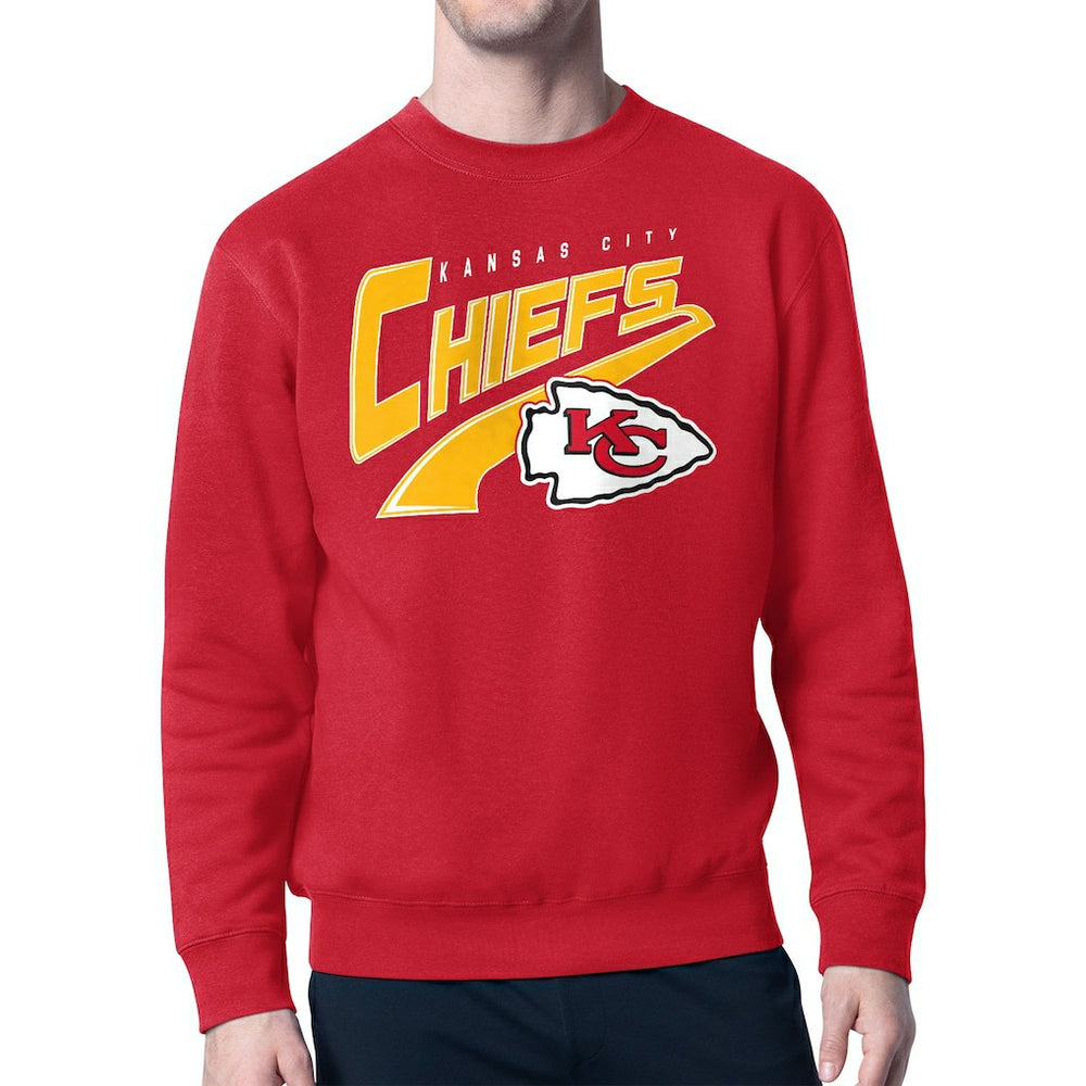 NFL Kansas City Chiefs Starter Modern Tailsweep Fleece Sweatshirt