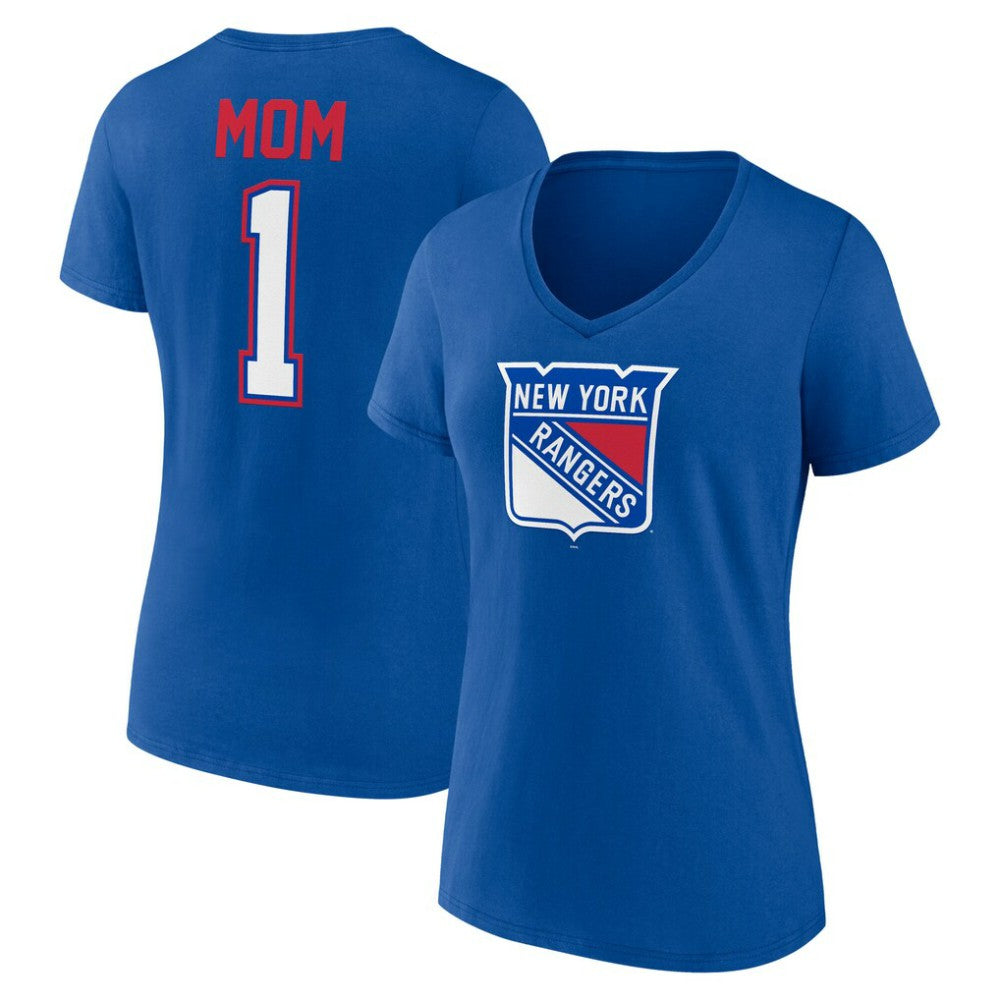 New York Rangers Women's Mother's Day V-Neck T-Shirt