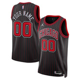 Chicago Bulls Jordan Brand Unisex Swingman Custom Jersey sale - Statement Editi- Black sale