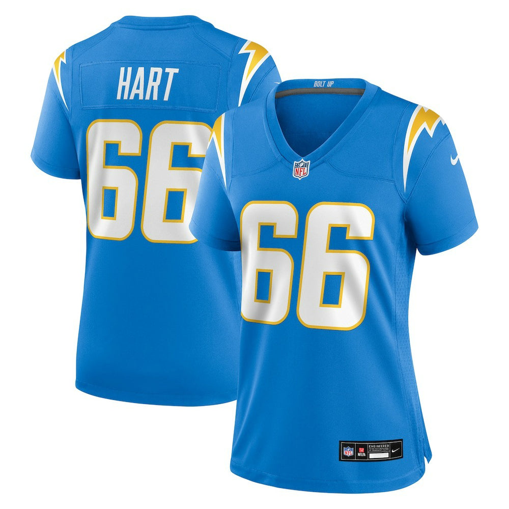NFL Los Angeles Chargers Bobby Hart Women's Team Game Jersey