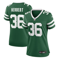 NFL New York Jets Khalil Herbert Women's Team Game Jersey