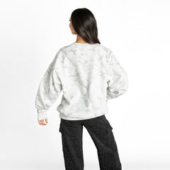 NFL Indianapolis Colts Gameday Couture Women's Whiteout Oversized Premium Fleece Sweatshirt