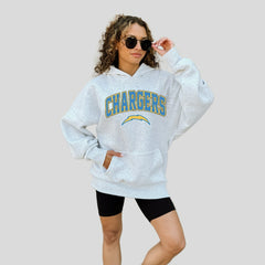 NFL Los Angeles Chargers Gameday Couture Women's Fan Edition Premium Weight Hoodie