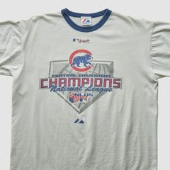 Chicago Cubs Majestic 2007 T-Shirt - White Vintage