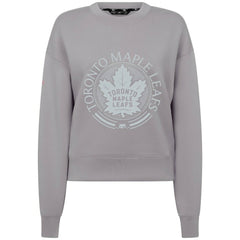 Toronto Maple Leafs Levelwear Women's Slate & Snow Sponge Tri-Blend Sweatshirt