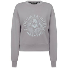 Florida Panthers Levelwear Women's Slate & Snow Sponge Tri-Blend Sweatshirt