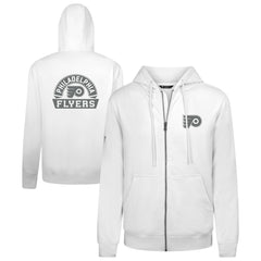 Philadelphia Flyers Levelwear Podium Chenille Logo Full-Zip Hoodie