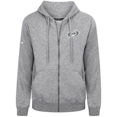 Carolina Hurricanes Levelwear Podium Chenille Logo Full-Zip Hoodie