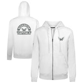 Washington Capitals Levelwear Podium Chenille Logo Full-Zip Hoodie