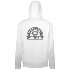 Montreal Canadiens Levelwear Podium Chenille Logo Full-Zip Hoodie