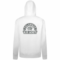 Columbus Blue Jackets Levelwear Podium Banner Arch Full-Zip Hoodie