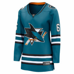 Sam Dickinson San Jose Sharks Fanatics Women's Home Breakaway Jersey
