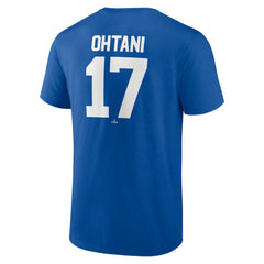 Shohei Ohtani Los Angeles Dodgers Winning Streak Name & Number T-Shirt - Royal