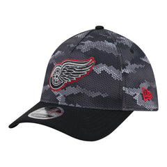Detroit Red Wings New Era Zero Dark 39THIRTY Flex Hat