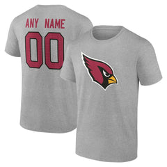 NFL Arizona Cardinals Team Authentic Personalized Name & Number T-Shirt