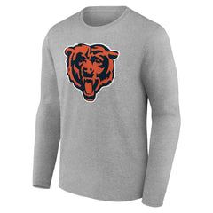 NFL Chicago Bears Team Authentic Personalized Name & Number Long Sleeve T-Shirt