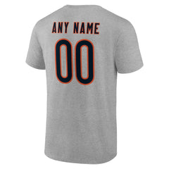 NFL Chicago Bears Team Authentic Personalized Name & Number T-Shirt