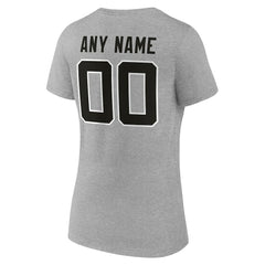 NFL Jacksonville Jaguars Women's Team Authentic Personalized Name & Number V-Neck T-Shirt