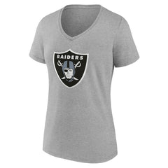 NFL Las Vegas Raiders Women's Team Authentic Personalized Name & Number V-Neck T-Shirt