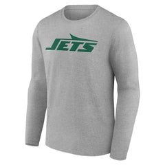 NFL New York Jets Team Authentic Personalized Name & Number Long Sleeve T-Shirt