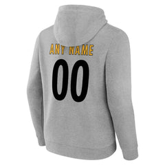 NFL Pittsburgh Steelers Team Authentic Personalized Name & Number Hoodie
