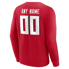 NFL Atlanta Falcons Team Authentic Personalized Name & Number Sweatshirt