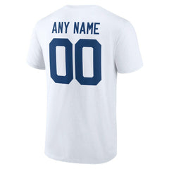 NFL Indianapolis Colts Team Authentic Personalized Name & Number T-Shirt