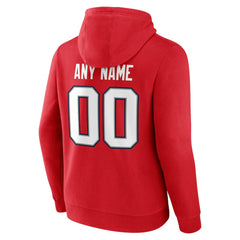 NFL New England Patriots Team Authentic Personalized Name & Number Hoodie