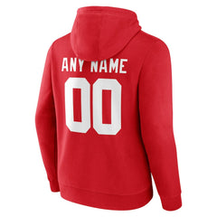NFL New York Giants Team Authentic Personalized Name & Number Hoodie