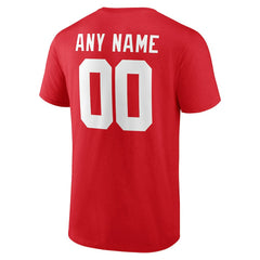 NFL New York Giants Team Authentic Personalized Name & Number T-Shirt