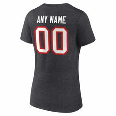 NFL Tampa Bay Buccaneers Women's Team Authentic Personalized Name & Number V-Neck T-Shirt