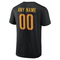 NFL Washington Commanders Team Authentic Personalized Name & Number T-Shirt