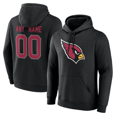 NFL Arizona Cardinals Team Authentic Personalized Name & Number Hoodie