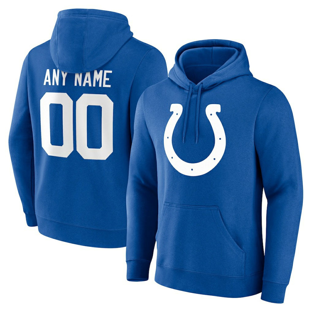 NFL Indianapolis Colts Team Authentic Personalized Name & Number Hoodie