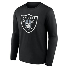 NFL Las Vegas Raiders Team Authentic Personalized Name & Number Long Sleeve T-Shirt