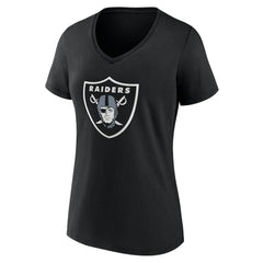 NFL Las Vegas Raiders Women's Team Authentic Personalized Name & Number V-Neck T-Shirt