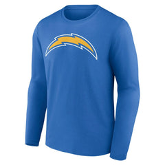 NFL Los Angeles Chargers Team Authentic Personalized Name & Number Long Sleeve T-Shirt