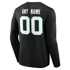NFL New York Jets Team Authentic Personalized Name & Number Long Sleeve T-Shirt