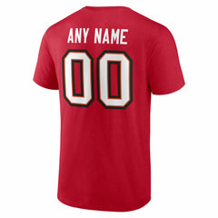 NFL Tampa Bay Buccaneers Team Authentic Personalized Name & Number T-Shirt