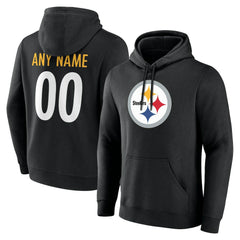 NFL Pittsburgh Steelers Big & Tall Team Authentic Custom Hoodie